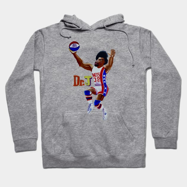 Dr. J Hoodie by SPINADELIC